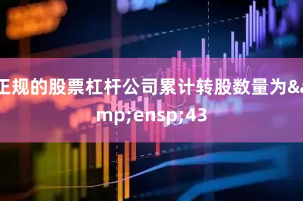 正规的股票杠杆公司累计转股数量为&ensp;43